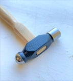 riveting tapping hammer, 2 oz baby ball peen hammer, super small, for tight controlled hammering