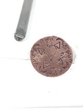 Arrow Head stamp, Native American, for metal stamping, tribal arrow stamp, 6 mm x 5 mm, tribal southwest - Romazone