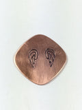 Angel Wing design stamps, angel wing stamps, Right and left wing, steel wings stamps - Romazone