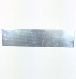 Sterling Sheet Silver, 1.5 x 6 inches, 22 gauge, silversmiths metal - Romazone