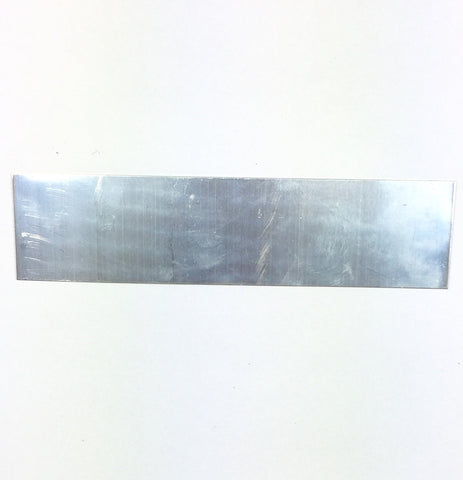 Sterling Sheet Silver, 1.5 x 6 inches, 22 gauge, silversmiths metal - Romazone