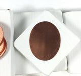 Copper Oval, 24 gauge, 10 pack, Hand stamping oval, large size, pendant size, oval blank , Fun for stamping, 1 7/8"x 1 1/2" - Romazone