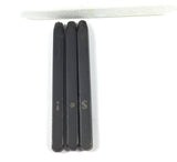 punctuation stamps, complete set, wood stand, punctuate your work, stamps are marked - Romazone