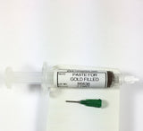 Gold Filled, Paste Solder, 2 dwt pennyweight, soldering paste, for any yellow metal, solder brass, solder bronze,solder gold filled - Romazone