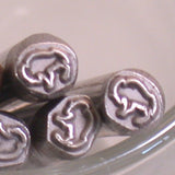 Buffalo, bison steel stamp, USA made,  tribal bison, sacred buffalo, for jewelry stamping, 5.5 x 4.5 mm - Romazone
