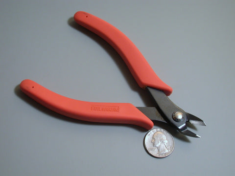 Heavy Duty wire flush cutters works well for 12 or 10 gauge copper - sterling extra long handles for leverage - Romazone
