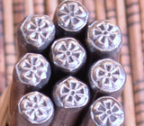 BIG Flower, bloom Design stamp, 5.5 x 5.5 mm, for jewelry stamping - Romazone