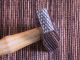 Star and Diamond hammer, Texture Hammering, 2 sides with different patterns - Romazone