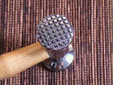 Checker design, Wide lines, Texturing Hammer, metal working, texture hammering, metal affects - Romazone