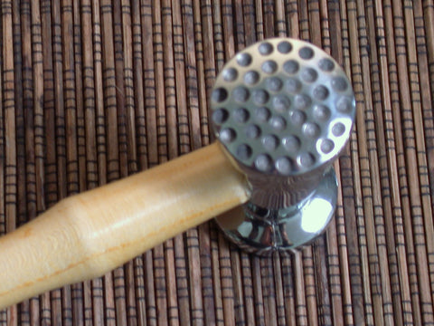 Narrow Grooves and Circles Design Texturing Hammer - Ultra Cool hammer - Romazone
