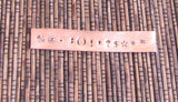 punctuation stamps, complete set, wood stand, punctuate your work, stamps are marked - Romazone