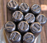 Base Ball stamp, steel design stamping, for team jewelry, size 5.5 mm - Romazone