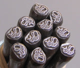 Honey Bee, design stamp, USA made, for jewelry stamping, cartoon bee - Romazone