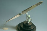 Third hand, holds solder items, soldering helper, for Detail Tasks, torch work assist, weighted base - Romazone