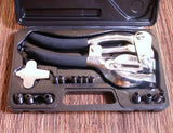 Power hole punch, Joint action, multi Hole punch, leather and metal, punches clean holes, punches 16 gauge, 3/32,1/8,5/32,3/16,7/32,1/4,9/32 - Romazone