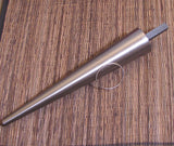 Hoop mandrel, steel with removable tang, circle forming, 12 inches long, base 2 1/8 inches, tip .5 inch - Romazone