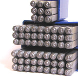News Print 2mm, Typewriter stamps, steel letters numbers set, Type style font, old type font, both cases, metal stamping - Romazone
