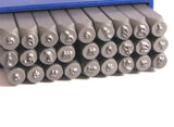 Script letters, steel stamps, 3mm size, jewelry stamping, on metal - Romazone