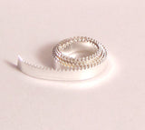 serrated bezel wire, Fine silver .999, 3/16 26 ga bezel wire 3 ft, tribal jewelry, for thicker stones, set cabochons - Romazone