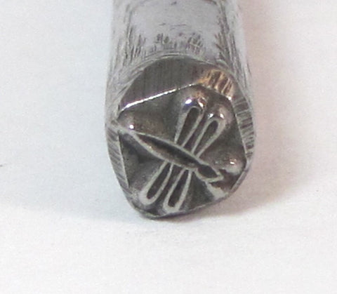 Dragonfly stamp, damselfly stamp, or jewelry stamping, stamp silver, stamp copper, stamp aluminum, stamp brass - Romazone