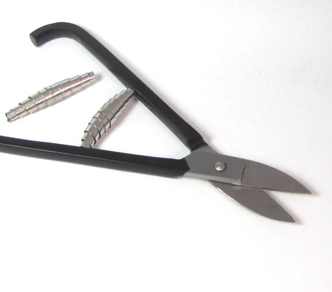 French Style shear, metal shears, Straight blade, metal Cutters, for cutting brass sterling copper - Romazone