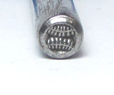 Base Ball stamp, steel design stamping, for team jewelry, size 5.5 mm - Romazone