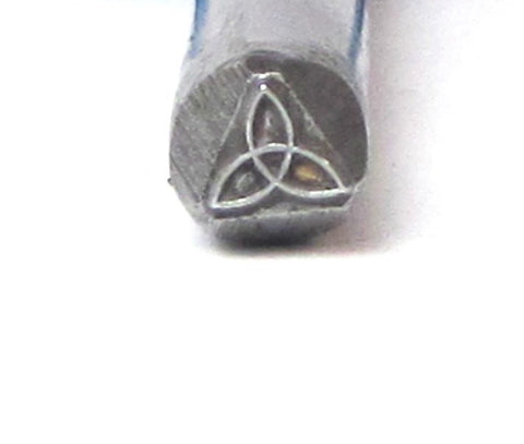 Celtic Knot, design stamp, jewelry stamping, 5mm x 5mm, made in the USA - Romazone