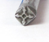 Native American 1, Design Stamp, USA made,  for Jewelry Stamping, 5x5 mm, tribal southwest. - Romazone
