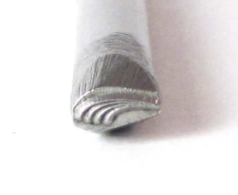 crow foot stamp, USA Made, Native American, 5x3.5mm, southwest stamp, tribal bird foot - Romazone