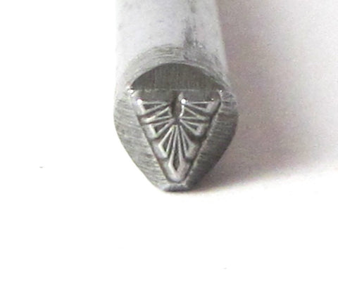 Native American 15, tribal Design, southwest stamp, USA made, 5 x 4.5 mm - Romazone