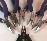 complete pliers set, 6.5 inch, 6 piece Pliers set, comfort grips, reduce hand strain,  flush cutters - hand savers - Romazone