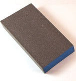Sanding Blocks, 3 pack, fine grit sanding, slant edge, sponge sanding block, 3x5x1, long lasting block, metal sanding block, silver sanding - Romazone