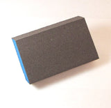Sanding Blocks, 3 pack, fine grit sanding, slant edge, sponge sanding block, 3x5x1, long lasting block, metal sanding block, silver sanding - Romazone