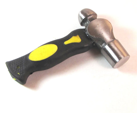 one pound, short handle hammer, 16 oz Ball peen, easy to stamp with, 6 inch long 1 inch face - Romazone