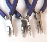 Coiling trio, wire bending pliers, 2,3,4,5,7,8 mm, Round and square - Romazone
