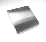 bench block, 6 x 6 x 3/4, Smooth large block, steel block, polished steel, stamping block, forging block, large work area - Romazone