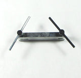 screw style metal punch, 2 hole sizes, from Euro Tool, makes clean holes - Romazone
