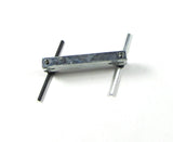 screw style metal punch, 2 hole sizes, from Euro Tool, makes clean holes - Romazone