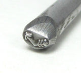 broken Arrow,  steel stamp, USA made, 5.5 x 2.5 mm, Native American tribal southwest - Romazone