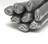broken Arrow,  steel stamp, USA made, 5.5 x 2.5 mm, Native American tribal southwest - Romazone