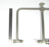 Jewelers saw German style 5 inch throat - 1 saw frame, Nice 4 inch sturdy grip, coping saw - Romazone