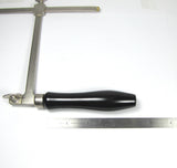 Jewelers saw German style 5 inch throat - 1 saw frame, Nice 4 inch sturdy grip, coping saw - Romazone