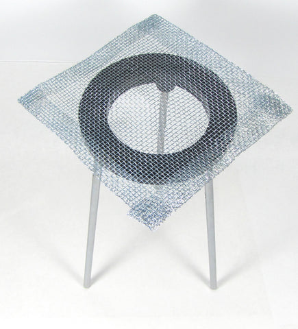 Metal Solder stand with high heat mash top. Torch enameling, soldering. Lets you heat from the bottom - Romazone