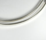 Sterling cuff wire, Super heavy, for bold strong statement cuffs, 7 inch length  3/8 x 1/8 - Romazone