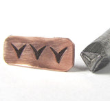 Native American 18, Steel Stamp, USA Made, tribal southwest, 5.5 x 5mm - Romazone