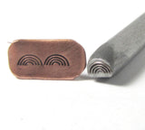 Native American 21, USA Made, Steel Stamp, 5.5 x 5 mm, Tribal southwest, Native silver - Romazone