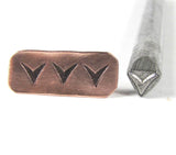Native American 18, Steel Stamp, USA Made, tribal southwest, 5.5 x 5mm - Romazone