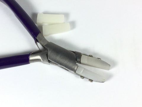 Wire Straightening Pliers, Nylon Jaws, No Mar working, sturdy construction, - Romazone