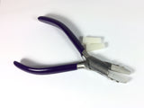 Nylon Jaw Pliers, scratch free work, combo set, flat nose and round nose Pliers, round nose - Romazone