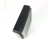 Steel block rubber bench hammer pad 4"x 4" in 1 tool  - steel and rubber block combo - Romazone